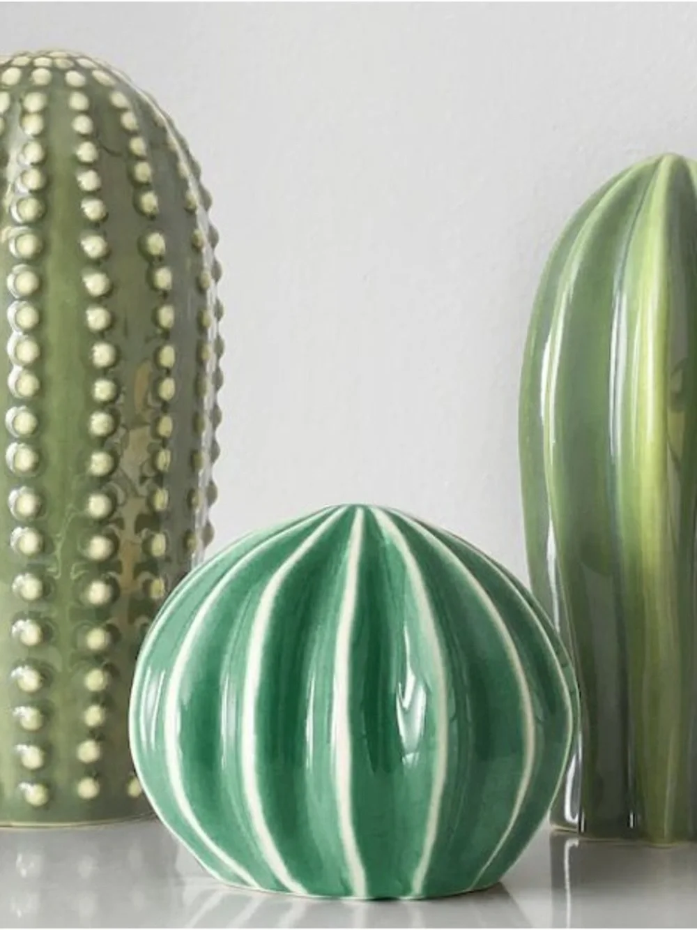 IKEA SJÄLSLIGT - Ceramic Cactus Set of 3
